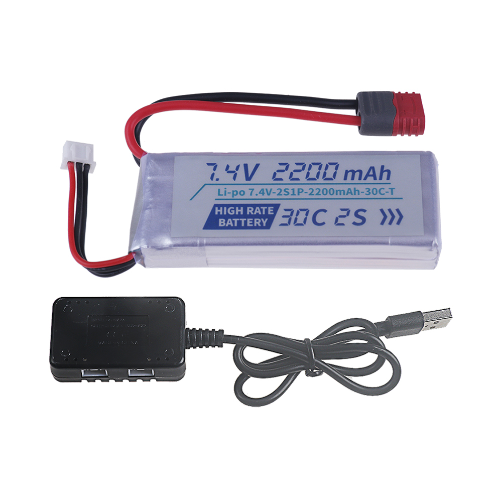 T PLUG HIGH RATE 30C 2200mah 7 - огляд і ціна Drone Racing Battery