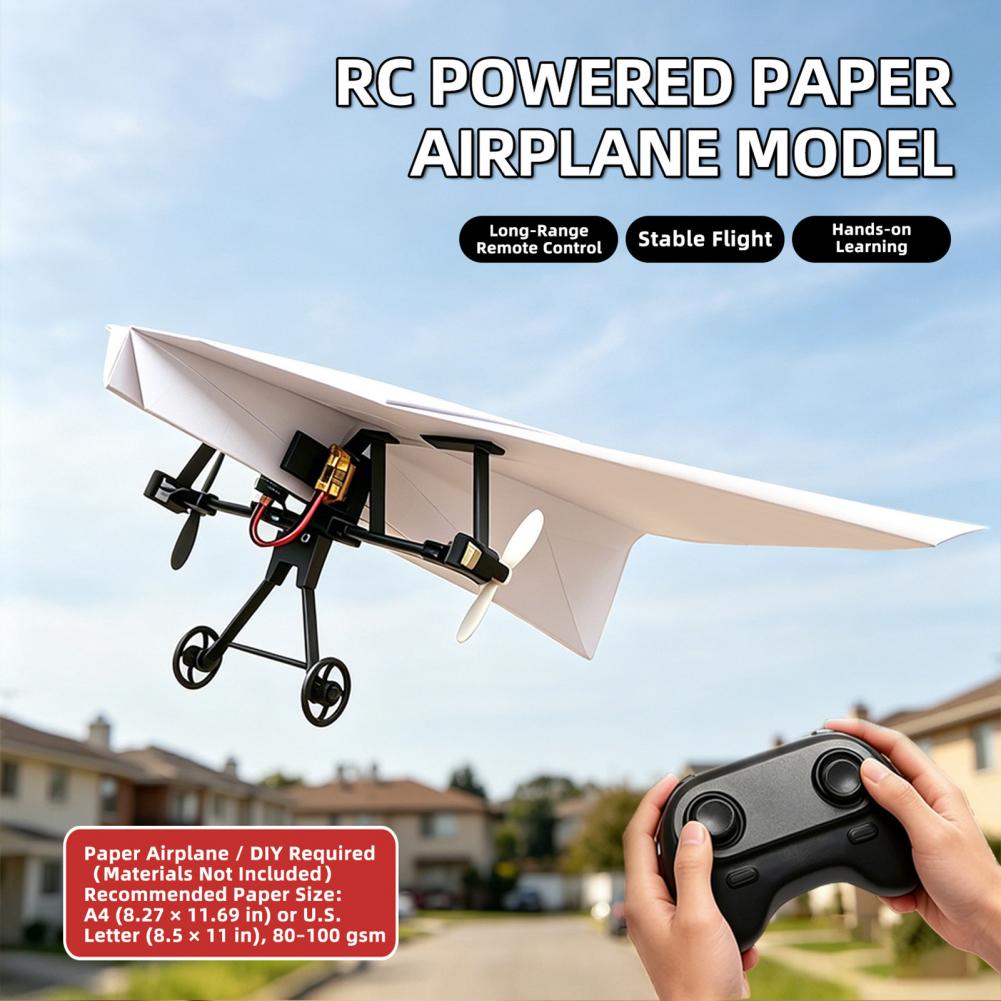 Remote Control Paper Airplane  - огляд і ціна Drone Racing Flag