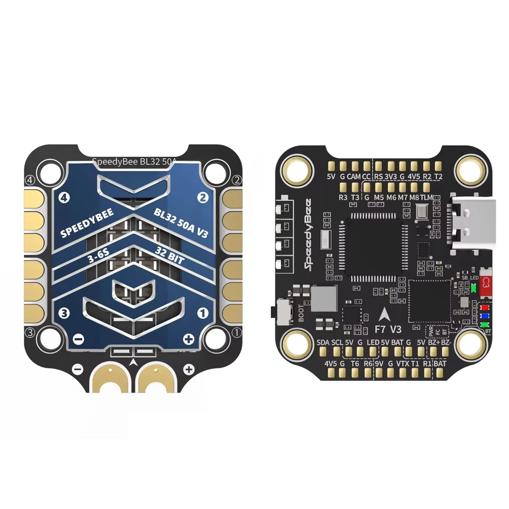 30.5x30.5mm SpeedyBee F7 V3 Fl - огляд і ціна Drone Racing Flight Controller